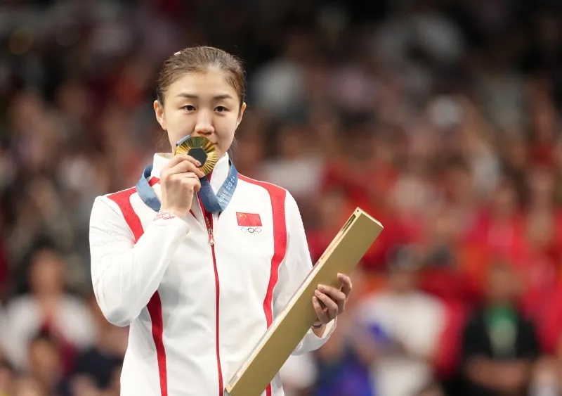 陈梦巴黎奥运夺冠后生活状态大变：从赛场猎手