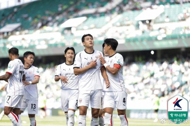 p全北现代汽车绝杀浦项终结三轮不胜，李刚仁欧